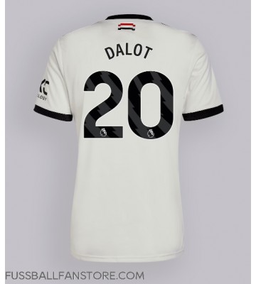 Manchester United Diogo Dalot #20 Replik 3rd trikot 2024-25 Kurzarm